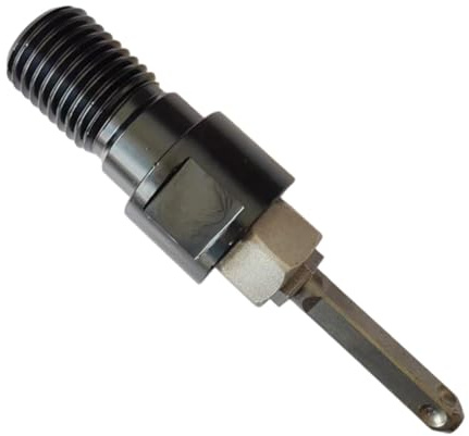 Adattatore per punte da trapano da M22 a 1-1/4-7 con asta di prolunga, connettore di conversione per corone, 8,5 cm