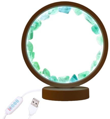 Oxtxuzdm USB Power Healings Stone LED Night Light Mit Soliden Basis Für Schlafzimmer Umgebungen Für Schlafzimmer Wohnzimmer LED Lampe