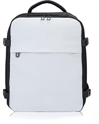 CELIMS - Sac A Dos Voyage Cabine Avion 40x30x20 | Bagage à Main | 24L | Imperméable | Polyester Léger | Sac à Dos Voyage | Gris