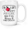 An Apple ein Tag Hält Jedem Weg 15oz Groß Becher Tasse