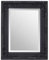 Select Spiegel Rhone Spiegel - French Vintage, Rokoko Barock Stil - 42 cm x 53 cm (Schwarz)