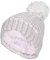 HEAT HOLDERS - Ladies Nordic Knit Fleece Lined Cuffed Thermal Winter Bobble Hat with Pom Pom (One Size, Coral (Lund))