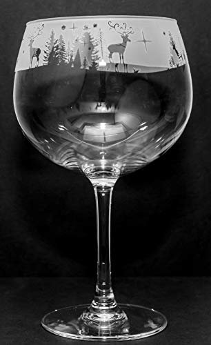 Animo Glass Winter Wonderland Gin Ballon en verre 70 cl