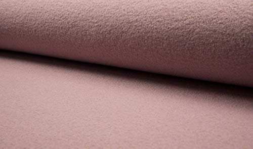 Fabrics-City Altrosa edel Walkloden Stoff 620g 100% Schurwolle, ideal für Winterbekleidung, Mäntel, Jacken, Strickwaren, Mode, Nähen, Handarbeit, Bastelprojekte, Textilgestaltung, 5200
