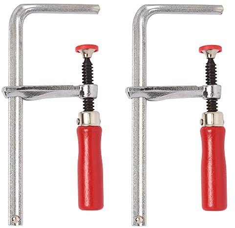 Trend KWJ/P/TCL Worktop Pro Jig and Track Woodworking Clamp Set Includes x2 Clamps