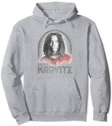 Lenny Kravitz – Retro Lines Logo Pullover Hoodie