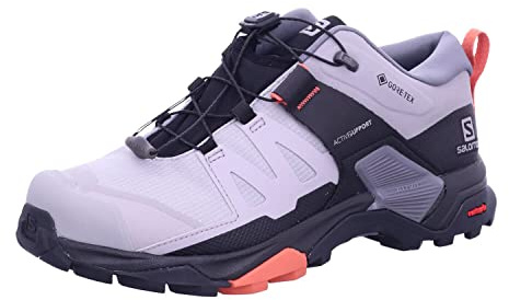 Salomon Damen X Ultra 4 Sneaker, Legierung/ruhiger Schatten/verbrannter Sienna, 37 1/3 EU