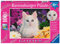 Ravensburger Kinderpuzzle - 13358 Glitzerkatze - 100 Teile Glitzerpuzzle für Kinder ab 6 Jahren, mit Glitter