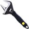 Sharp-tec Clé à Molette 6, Mâchoire Profonde à Large Ouverture, Acier au Chrome Vanadium Traité Thermiquement, Finition Oxyde Noir, Jeu de Clés de Plomberie Robustes, 150 mm