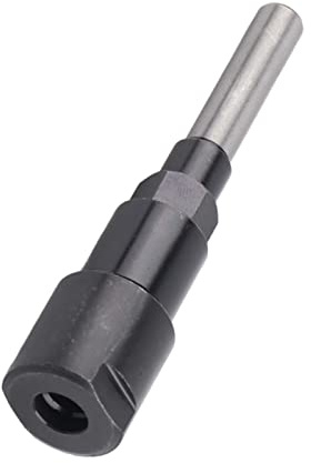 Fräser Verlängerungsstange, Fräser Verlängerungsstange Hartlegierung Graviermaschine Verlängerungsstange für Fräser(8mm Griffverlängerungsstange)