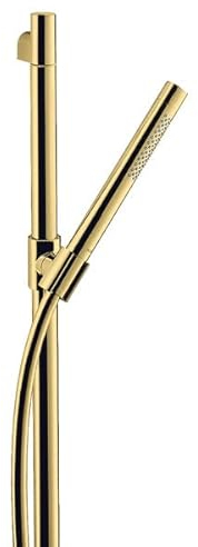 hansgrohe Axor Starck Brauseset 0,90 m, mit Stabhandbrause 2jet, Farbe: Polished Gold Optic