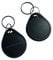 YARONGTECH Dual-Frequenz-RFID-Schlüsselanhänger, 125 kHz EM4100 und 13,56 MHz MIFARE Classic 1K Chip (10 Stück), Schwarz , Dual Frequency