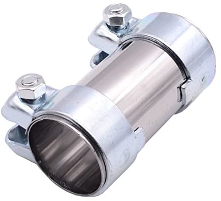 Exhaust Clamp Pipe Connector Double Clamp Diameter for Audi A3 A4 A6 80 90 100 SEAT Skoda VW Golf 4 Polo and The Right Size Car 50 x 125 mm 191253141F