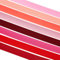 BENECREAT 8 m 8-Farben-Stretch-Elastikband, 40mm Breites Gurtband Nähzubehör Für Kleidungsstücke Mit 8 Stück Gedrehtem Drahtband Für Dekoration von Vorhängen Und Das Nähen von Stirnbändern