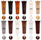 DEWEL Wood Furniture Repair Kit, 12 Colors of Wood Filler, Laminate Floor Repair kit for Restoring Wooden Scratches, Stains, Cracks, Hole, Table, Window, Cabinet- Blend to Colour Match(12PCS)