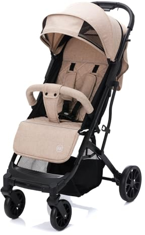 Fillikid Sportwagen Buggy Styler Elite Exklusiv | Kompakter Kinderbuggy mit Ein-Hand-Faltmechanismus, 360° schwenkbaren Rädern, verstellbarer Rückenlehne & Sonnendach | Für Kinder von 6-36 Monaten