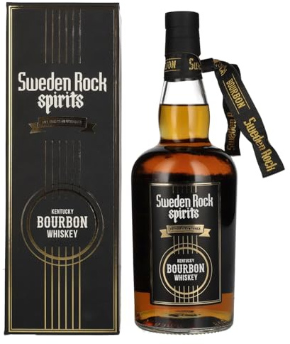 Sweden Rock Spirits Kentucky Bourbon Whiskey 44,7% Vol. 0,7l in Geschenkbox