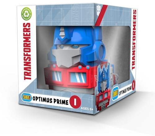 TUBBZ Box-Ausgabe Optimus Prime Sammler-Vinyl-Gummiente Figur - Offizielles Transformers Merchandise - Fernsehen, Filme & Videospiele