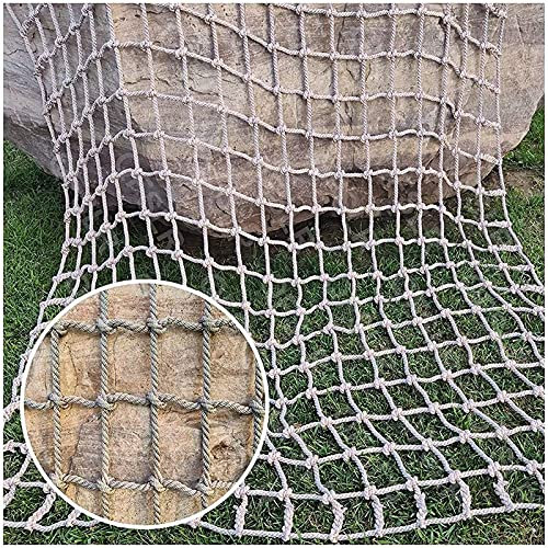 Treehouse Rope Ladder Playground Safety Net, Protective Safety Net, Anti-Fall Climbing Cargo Netting, for Indoor Outdoor Children's Playroom, Load 300kg,(3*5m(9.9*15.15ft))