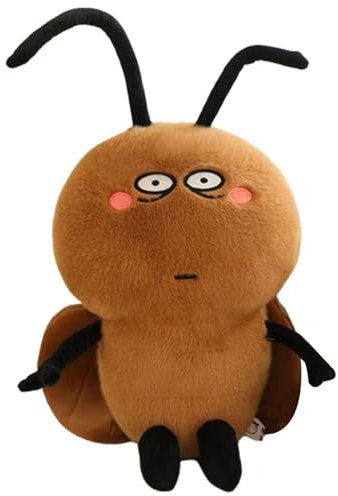 Wuyooprt Gefüllte Kakerlaken-Plüschtiere,Plüschtiere - Süße Stofftier-Plüschtier-Puppe,Bezaubernde Raumdekoration, gefüllte Plüschpuppe für Kinder und Erwachsene