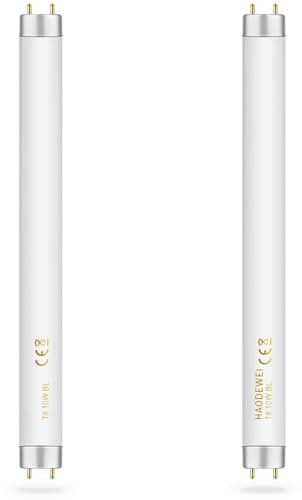 FSL BL T8 F10W Lámpara de Repuesto para Matamosquitos, Bombilla UV de 13 Pulgadas, Compatible con Lámparas Eléctricas Antimosquitos, Antimoscas e Insecticidas de 10W/20W (paquete de 2)