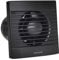 United Electrical Products Bathroom Fan with Timer, 4 Inch, 100mm, Matt Black