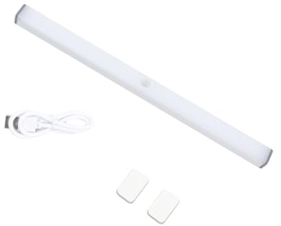 OSALADI LED USB Ladeleuchte mit Bewegungssensor und Energiesparender Aluminiumlegierung für Flur und Badezimmer zur Innenraumbeleuchtung