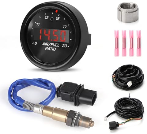Wouueso O2 Luft-Kraftstoff-Verhältnis-Messgerät 30-0300 X-Series AFR-Messgerät 0258017025 Sauerstoffsensor für Auto