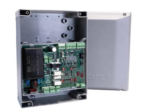 CAME Quadro comando ZLX230P multifunzioni versione base a 230 V AC per cancelli a battente a 230 V con display di programmazione e segnalazione, autodiagnosi dei dispositivi di sicurezza