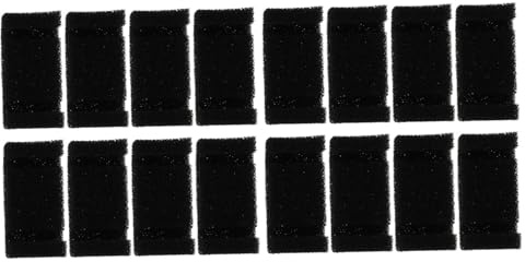 Parliky 16pcs U-shaped Filter Elements Cotton Filter Mesh for Pet Water Fountain Drinking Fountain Accessory