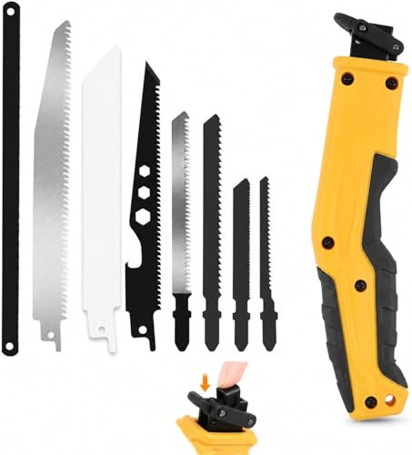 Japanese Saw Hand Saw for Wood, Japanese Pull Saw for Woodworkers, Razor-Sharp Fine Cut Tenon Saw with Ergonomic Non-Slip Handle for Flush Cutting and Woodworking
