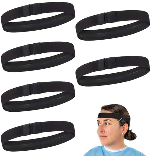 6Pcs Sauerstoffmaske,Sauerstoff NasenkanüLe Stirnband,Nasenbrille FüR Sauerstoffgerät,Gehörschutzdesign, geeignet für Sauerstoffkonzentratoren und Sauerstoffanwender