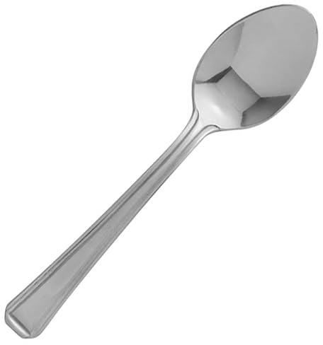 Utopia Harley Coffee Spoon - Pack of 12 - Traditional Cutlery, 18/0 Stainless Steel