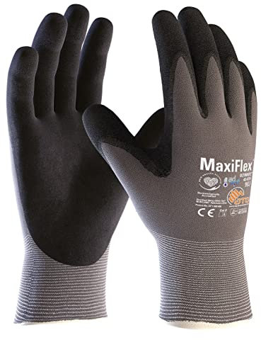 ATG Glove Solutions 42-874/10 HS Arbeitssicherheitshandschuhe - Komfortabel - MaxiFlex Ultimate AD-APT - Größe 10 / XL