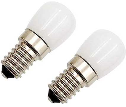 ShuoHui 2pcs E14 LED Cooker Hood Kitchen Cooler Light Bulb Zszt 3W (Equivalent to 15-20W Halogen Bulb) 6000K Cool White