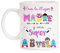 FUNNY CUP Taza Eres la Mejor Madre y Super Abuela - Regalo para Madres o Abuelas - Divertida y Chula Con Caja Decorativa