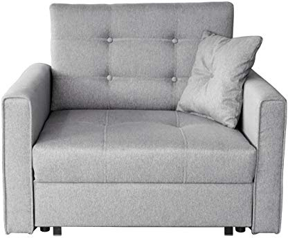 Mirjan24 Sofa Viva Lux I mit Schlaffunktion, einsitzer Polstersofa mit Bettkasten inkl. Kissen, Schlafsofa Bettsofa Farbauswahl, Wohnlandschaft, (Tatum 279)