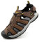 Knixmax Sandali Sportivi Estivi Uomo Traspirante All'aperto Antiscivolo Escursionismo Scarpe da Trekking Passeggiata Arrampicata Marrone EU46