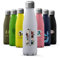 Tirita Personalised Water Bottle - Thermal Travel Flask for Hot & Cold Drinks - Insulated Stainless Steel Bottle - Gym, Office, School Drink Bottles - 500ml water bottle [09- English Roses Bouquet]