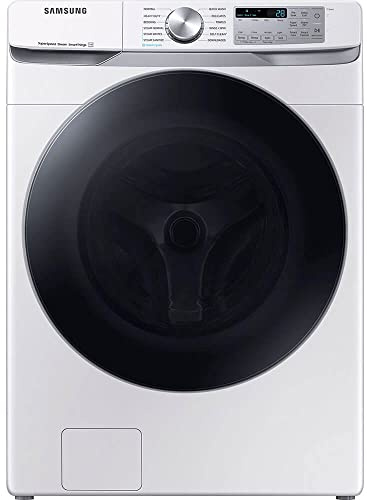 Samsung 4.5 cu. ft. Large Capacity Smart Front Load Washer with Super Speed Wash, White, WF45B6300AW/US