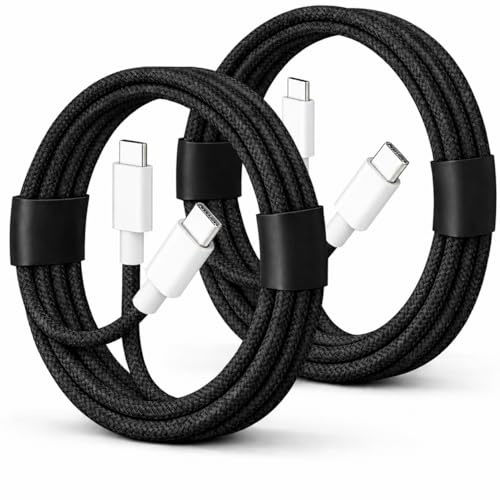 Für Samsung Galaxy A14 Ladegerät (USB C auf USB C Ladekabel) Schnellladekabel für Samsung A14/Galaxy A14 Handy-Ladegerät PD Typ C Kabel für Datenübertragung, Netzkabel, Adapterkabel (schwarz)