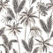 Yullpaper Papier Peint Jungle Tropical Rouleau Adhesif Pour Meuble Vinyle Beige/Gris Papier Peint Adhesif Feuillage Rouleau Adhesif Decoratif Chambre Salon Papier Peint Adhesif Mural 44,5cm x 300cm