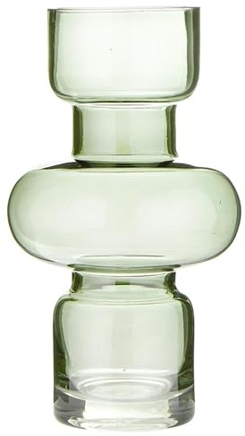 Santa Barbara Design Studio Vase à Bulles Moderne en Verre pour décoration d'intérieur, Petit, Vert