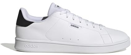 adidas Hombre Urban Court Shoes, FTWR White/FTWR White/Core Black, 42 2/3 EU