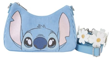 Loungefly Disney Lilo And Stitch Springtime Stitch Daisy Handle Crossbody Bag, blau, Einheitsgröße