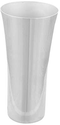 Cabilock 304 Blumenvase Bodenvase Pflanzkästen Aus Metall Verspiegelte Vase Retro-vase Friedhofsblumen Für Grab Blumenkübel Hochzeitsdekoration Vintage- Retro-Stil Jahrgang
