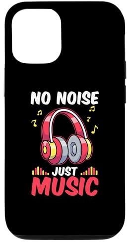 Hülle für iPhone 15 Silent Disco Kopfhörer Kein Lärm Nur Musik