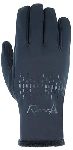 Roeckl Sports Outdoor Handschuh KIRCHSEE 2, Performance Damen Fingerhandschuh, Schwarz 6.5