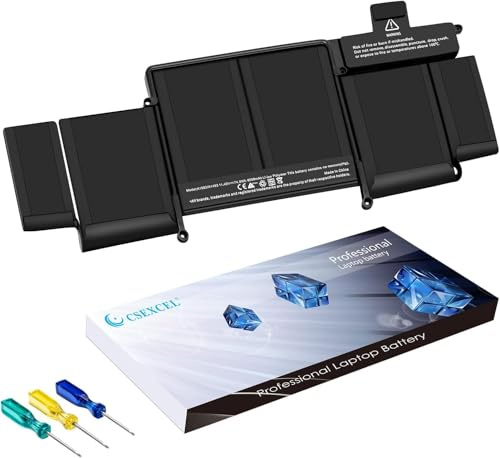 A1502 A1582 Laptop Battery for Mac Book Pro 13inch Retina [ Early 2015, Mid 2014, Late 2013 ] A1493 EMC 2678 2875 2835
