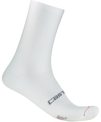 CASTELLI Men’s Espresso 18 Sock, Moisture Wicking Performance Cycling Apparel Sock for Road & Gravel Biking